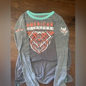 Women’s size medium American fighter long sleeve